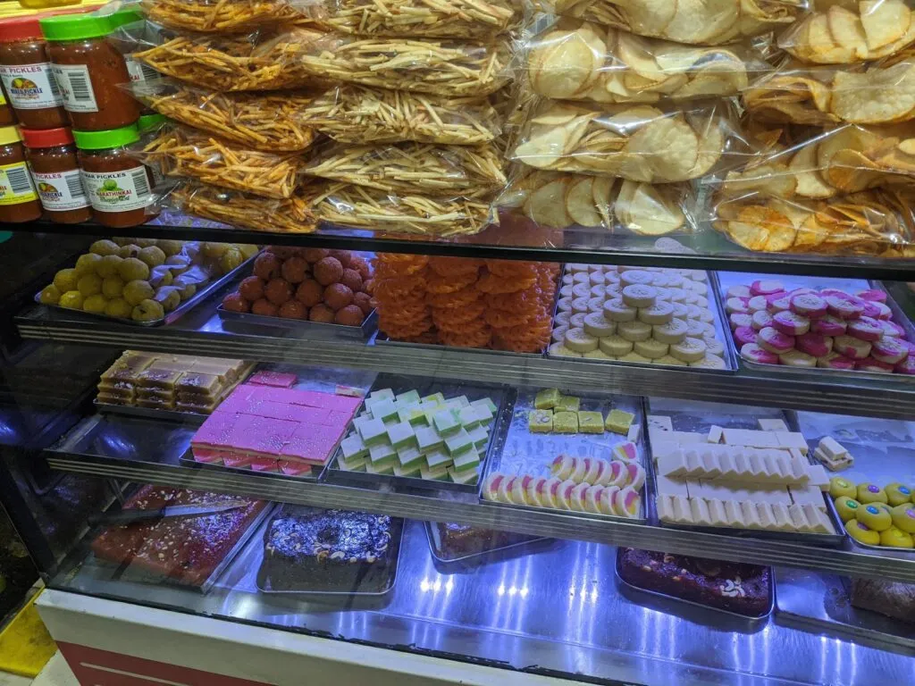 At my favourite sweet shop. Freshly made and at a great price!