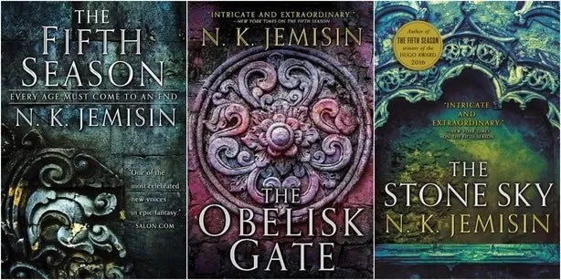 Book covers of all three books